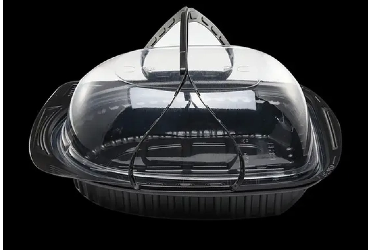 Anti-fog Transparent Roast Chicken Takeout Box